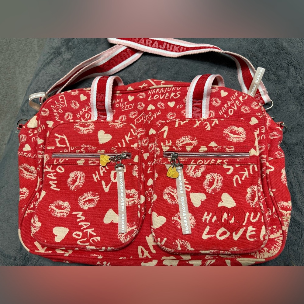 Harajuku Lovers Red Shoulder Bag